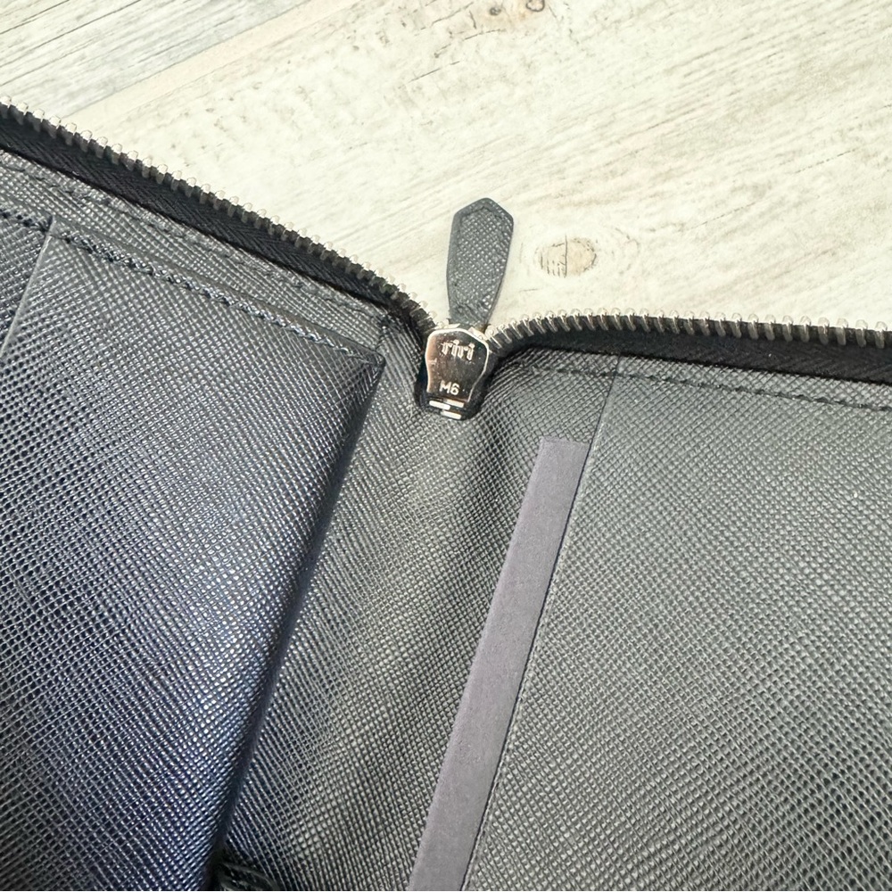 Prada Black Saffiano Leather XL Organizer Wallet - Picture 9 of 9